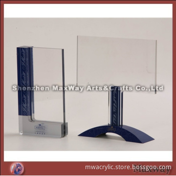 Transparent Square High Grade Fantastic Acrylic/Perspex Menu Holer Stand